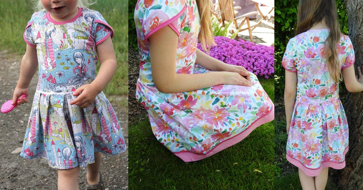 LICATA: LA ROBE POUR LES FILLES (PATRON ET TUTORIEL PDF) - 92 - 158 - Sewando