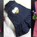 LILIA 4 SEASONS: VERRÜSCHTES HEMDBLUSEN KLEID EBOOK 92-158 - Sewando