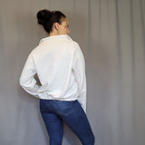 Schnittmuster Pullover mit Reißverschluss Stehkragen PDF Schnittmuster Sweater