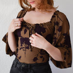 Bluse mit Rüschen - Bolivia - Schnittmuster - Gr. 32-48 - Sewando