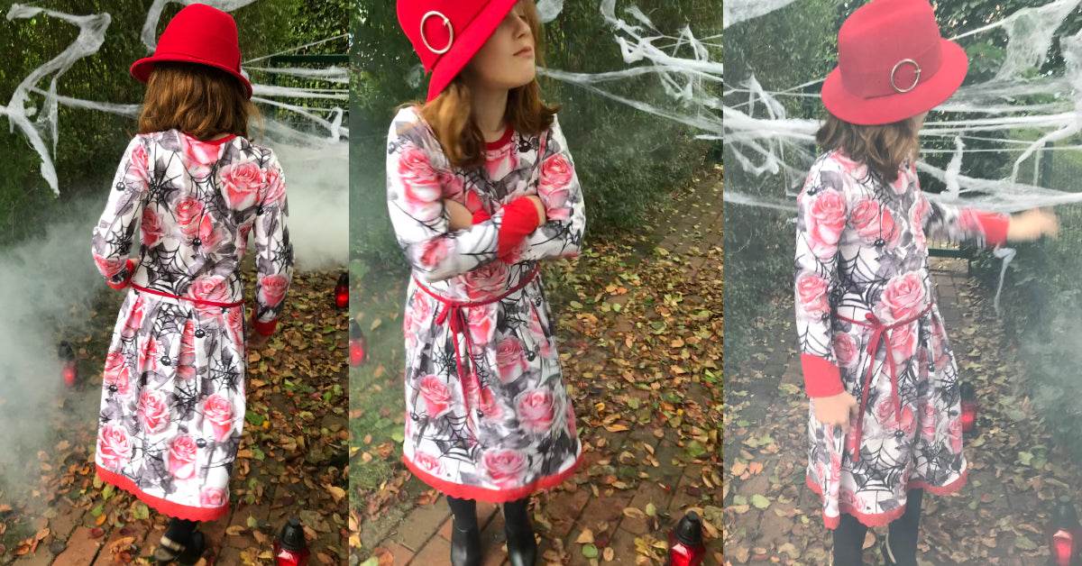 LICATA: KLEID FÜR MÄDCHEN MIT FALTEN (VIDEO!) EBOOK 92 - 158 - Sewando