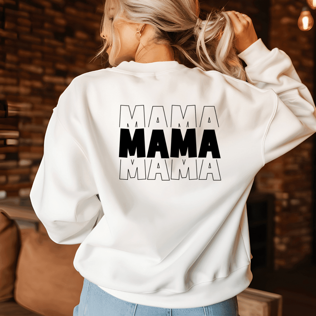 Plotterdatei Mama – modernes Design für Shirts, Pullover & DIY-Geschenke - Sewando