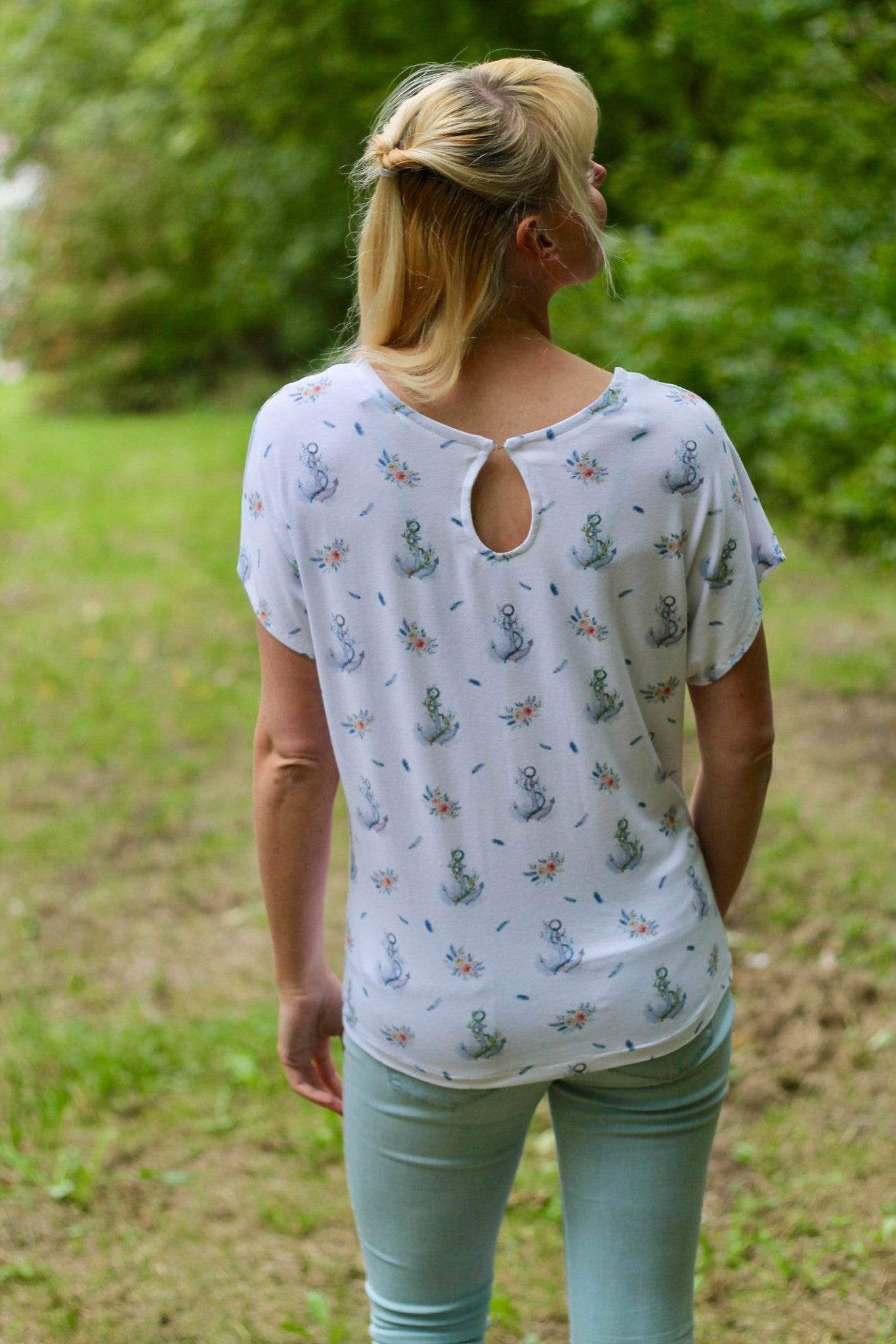 Schnittmuster Shirt MissVerknotet Gr. 30-48 - Sewando