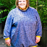 Hoody&Kleid DALINA Schnittmuster+Nähanleitung Gr. 44-58 | BU 116-155 CM : - Sewando