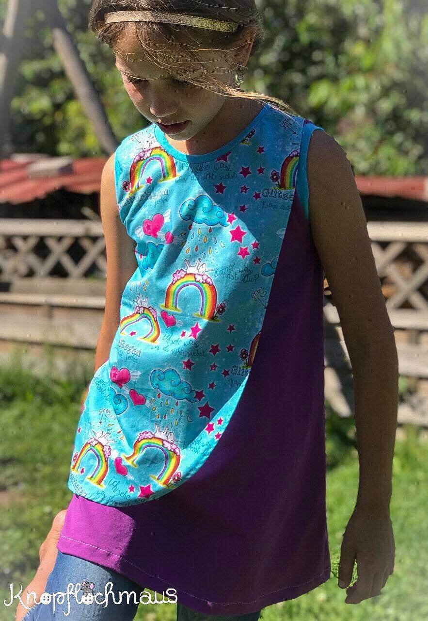 Happy Summer Halva - Gr 74-164 - Top Schnittmuster - Sewando