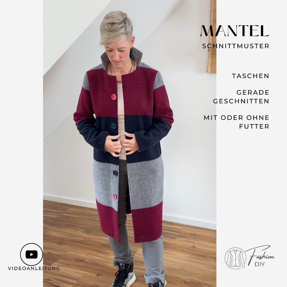 Mantel für Sommer & Winter in S-XL - Sewando