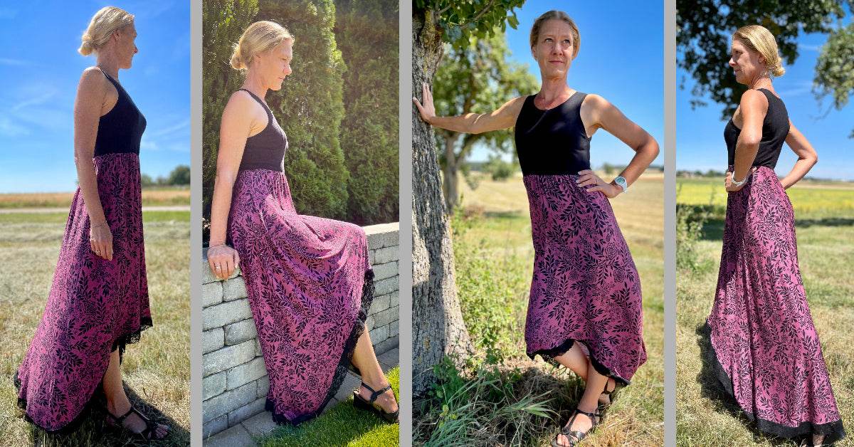 MARCELLINA - FEMININES MAXIKLEID - EBOOK - 32-46 - Sewando