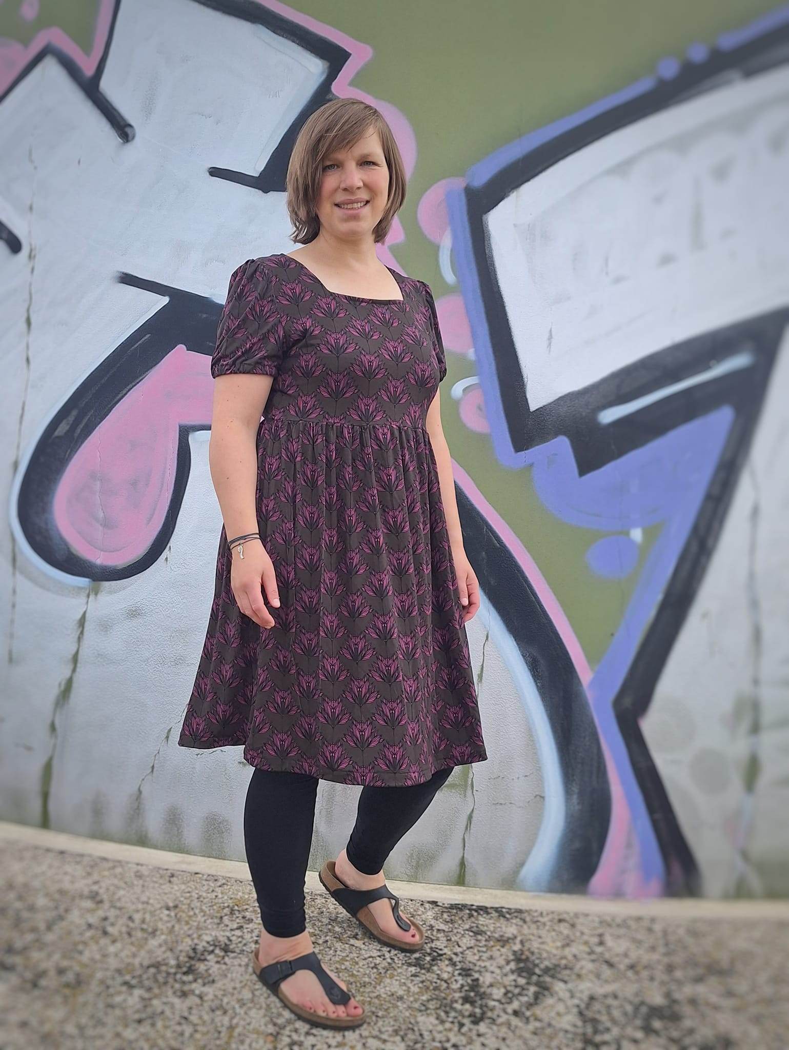 Schnittmuster Kleid Feest Gr. 32-50 - Sewando