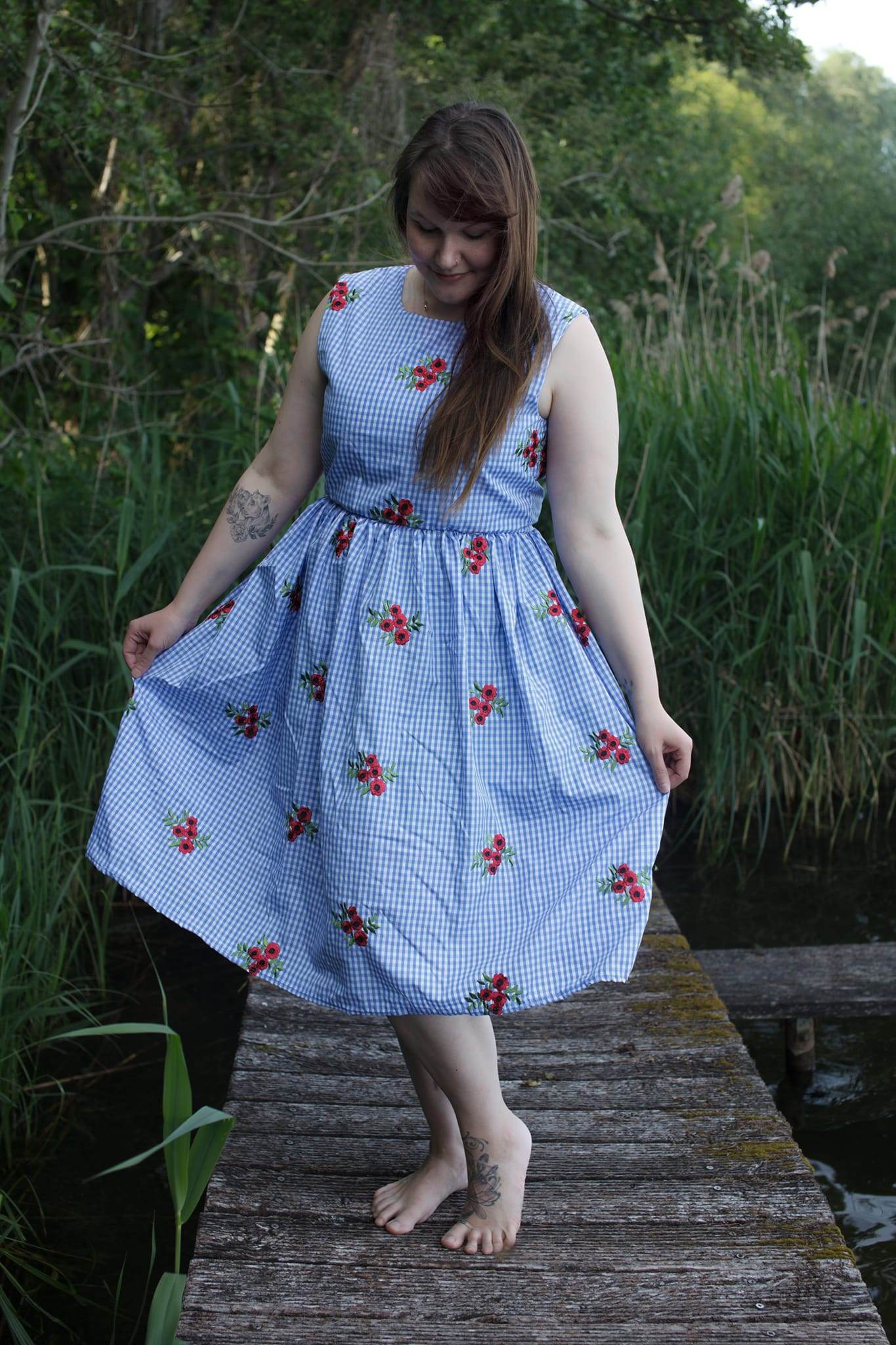 Schnittmuster Kleid Lilje Mor Gr. 32-50 - Sewando