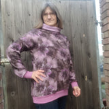 Schnittmuster Oversized Hoodie Weites Winter Meer Damen