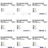 Stickdatei Set ITH Schlüsselanhänger Maritim Vol. I - Sewando