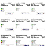 Stickdatei Set ITH Schlüsselanhänger Maritim Vol. I - Sewando