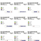 Stickdatei Set ITH Schlüsselanhänger Maritim Vol. I - Sewando