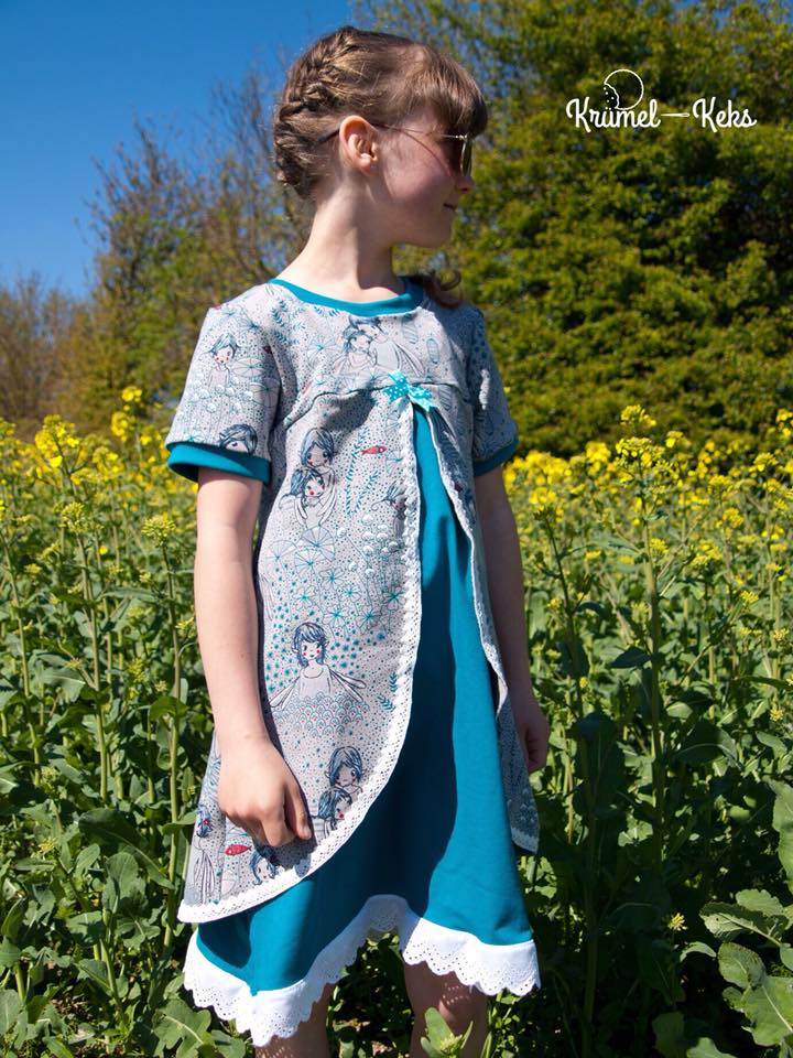 Happy HannaH Princess - Gr 86-140 - Kleid Schnittmuster - Sewando