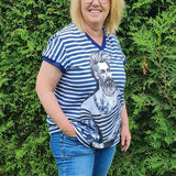 Basic-Shirt "Vite" Schnittmuster+Nähanleitung Gr. 40-58 | BU 106-155 cm :