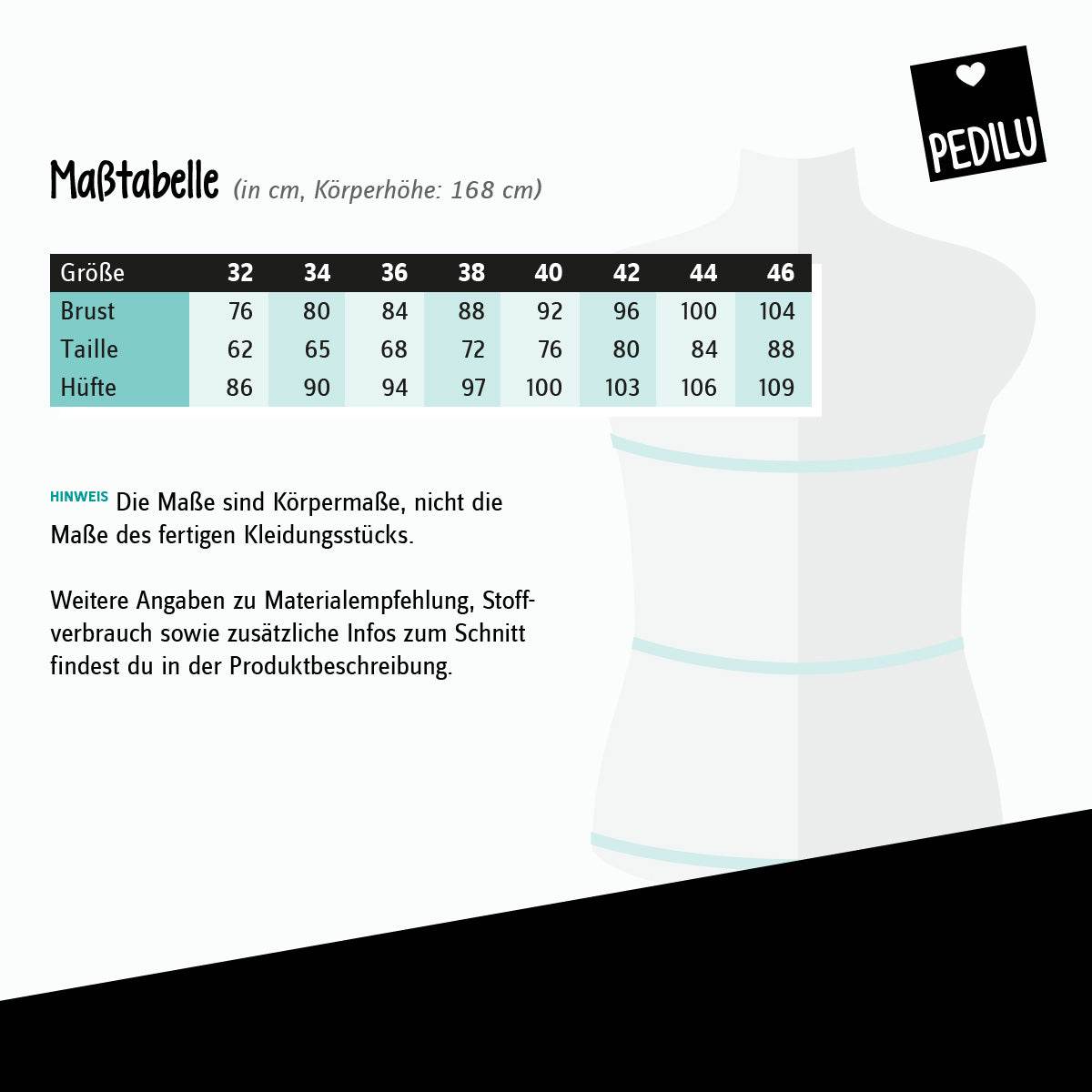 Schnittmuster »LaWoodie Skirt« (32–46) Rock - Sewando