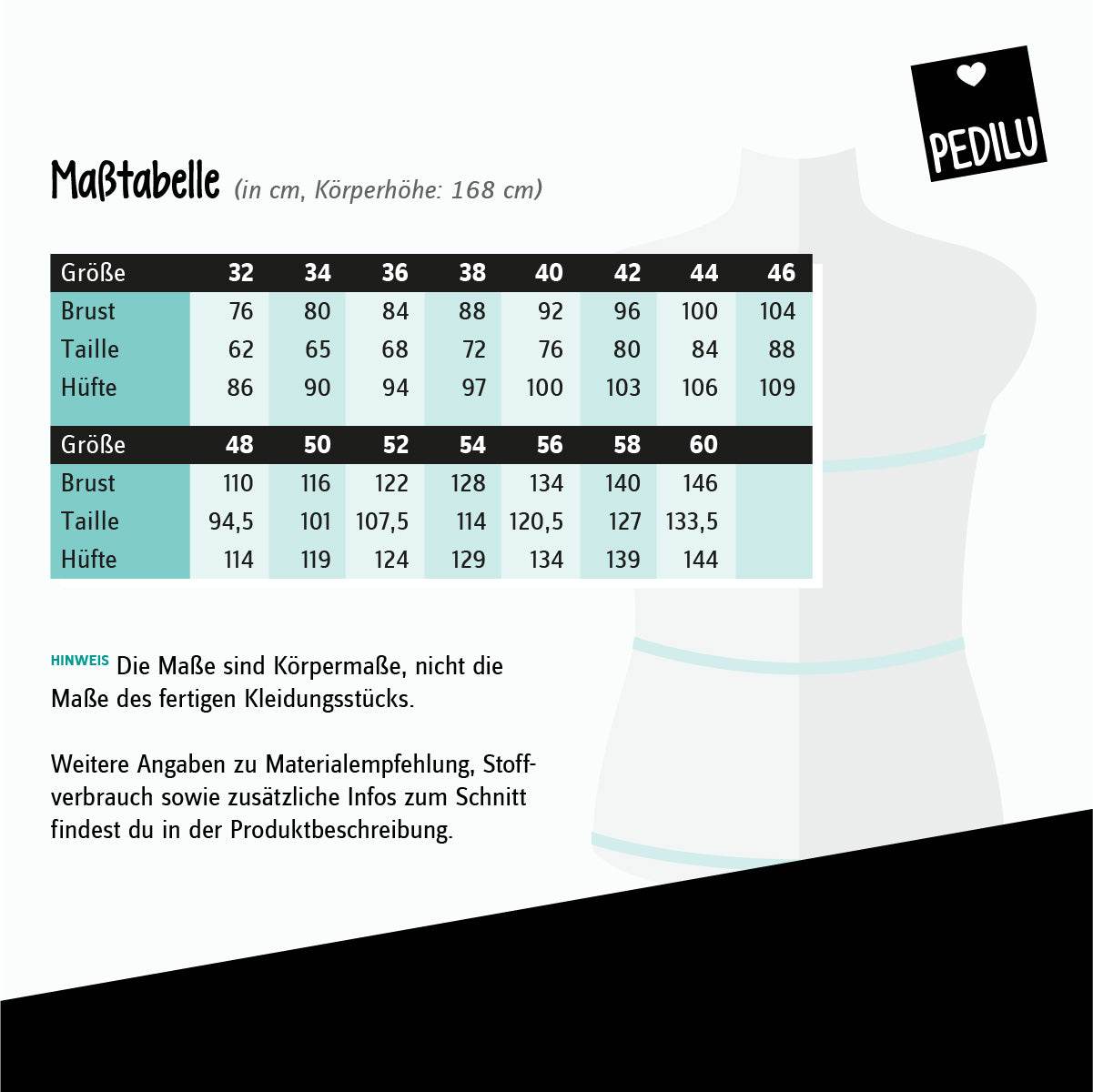Schnittmuster »LaCosma Hoodie« (32–60) - Sewando