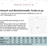 Schnittmuster "Tunika to go" Gr. 80-104
