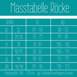 Schnittmuster Rock "BlueSunshineSkirt"