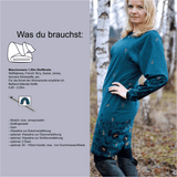 Schnittmuster Shirt/Pullover/Kleid „Heiter bis wolkig“ Damen Gr. 32 - 62 - Sewando