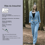 Schnittmuster Blazer „Draussen bei Nacht“ Damen Gr. 32 - 56 - Sewando