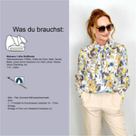 Schnittmuster Bluse „Blüte der Vielfalt“ Damen Gr. 32 - 62 - Sewando