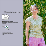 Schnittmuster Raglanshirt/-kleid „Ein zarter Flügelschlag“ Damen Gr. 32 - 58 : - Sewando