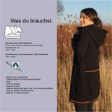 Schnittmuster Sweatjacke „Aufwind gen Süden“ Damen Gr. 32 - 62 - Sewando
