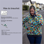 Schnittmuster Hoodie „Vor allem bequem“ Damen Gr. 32 - 62 - Sewando