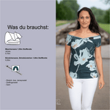 Schnittmuster Shirt „Vom Sommer geküsst“ Damen Gr. 34 - 46 - Sewando