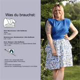 Schnittmuster Shirt/Rock/Kleid „Zeit zu Tanzen“ Damen Gr. 32 - 50 - Sewando