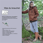 Schnittmuster Windbreaker „Flüstern des Waldes“ Damen Gr. 32 - 62 - Sewando