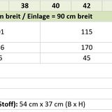 Ella - kurze und lange Bundfaltenhose - Gr. 34-50, A4+A0