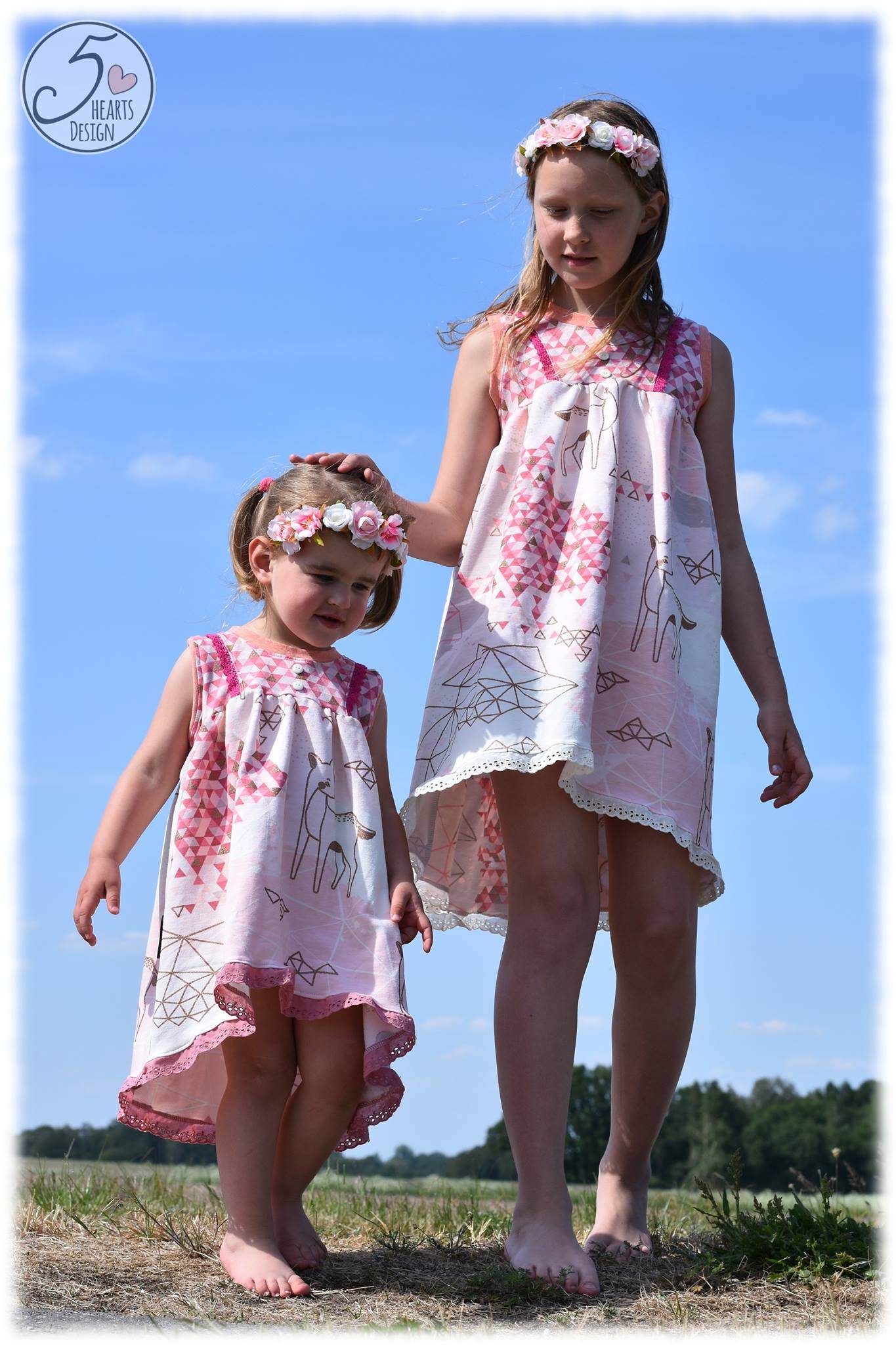Happy SomMAREN - Gr 74-164 - Tunika + Kleid Schnittmuster - Sewando