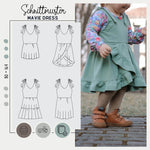 Schnittmuster MAVIE DRESS Gr. 80-164 - Sewando
