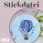 Stickdatei - Heißluftballon Max - Sewando