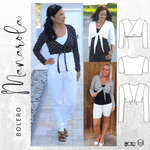 Schnittmuster Bolero MANAROLA Gr. 34-52 : - Sewando