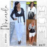 Schnittmuster Bolero MANAROLA Gr. 34-52 : - Sewando