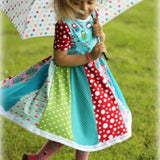 Schnittmuster "Lottis Drehkleid" Gr. 80 - 164