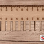 *Messlehre* Laserdatei Freebie - Sewando