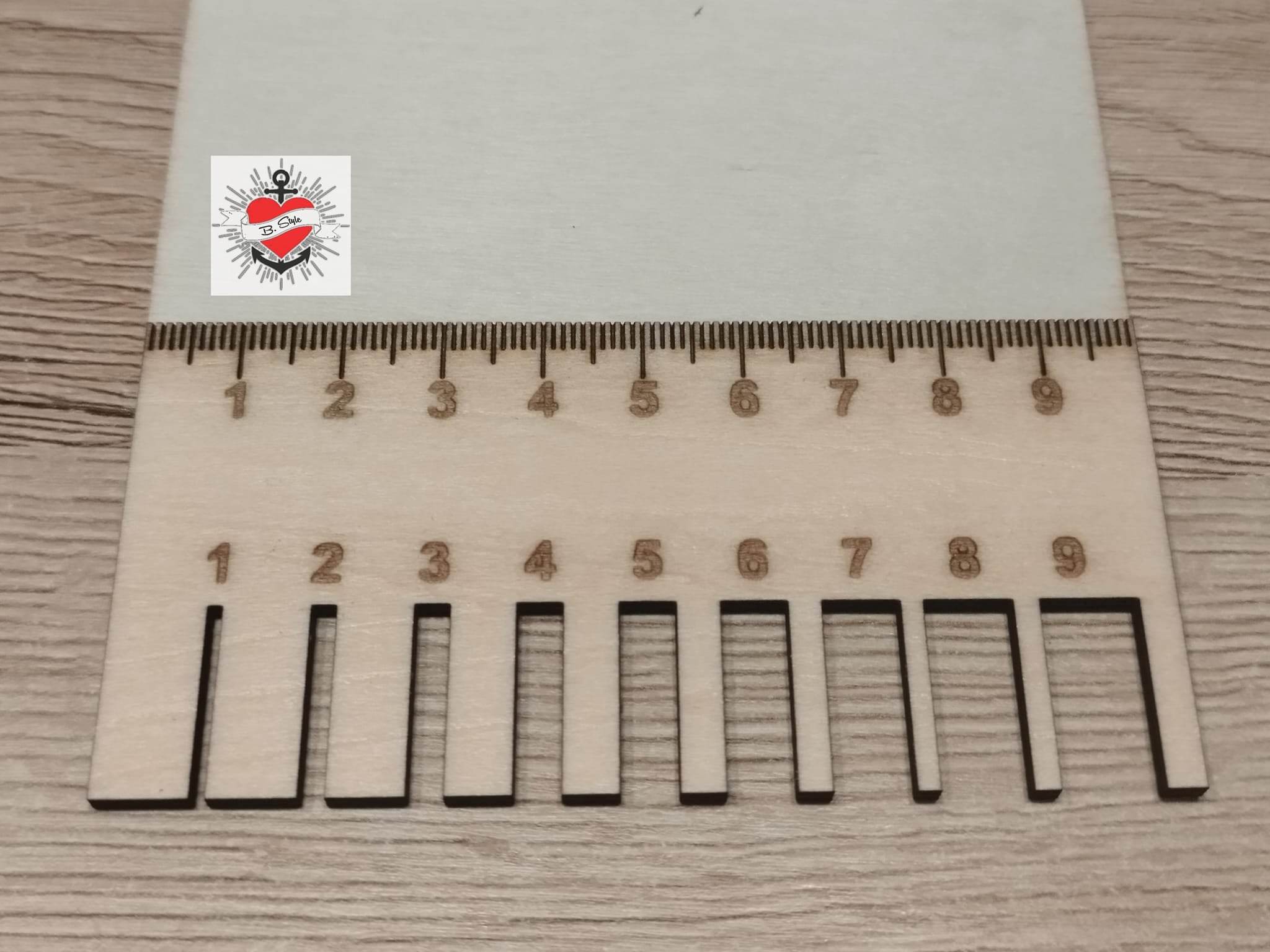 *Messlehre* Laserdatei Freebie - Sewando