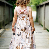 Schnittmuster Maxikleid Zoraya Mini Gr. 80-128 - Sewando