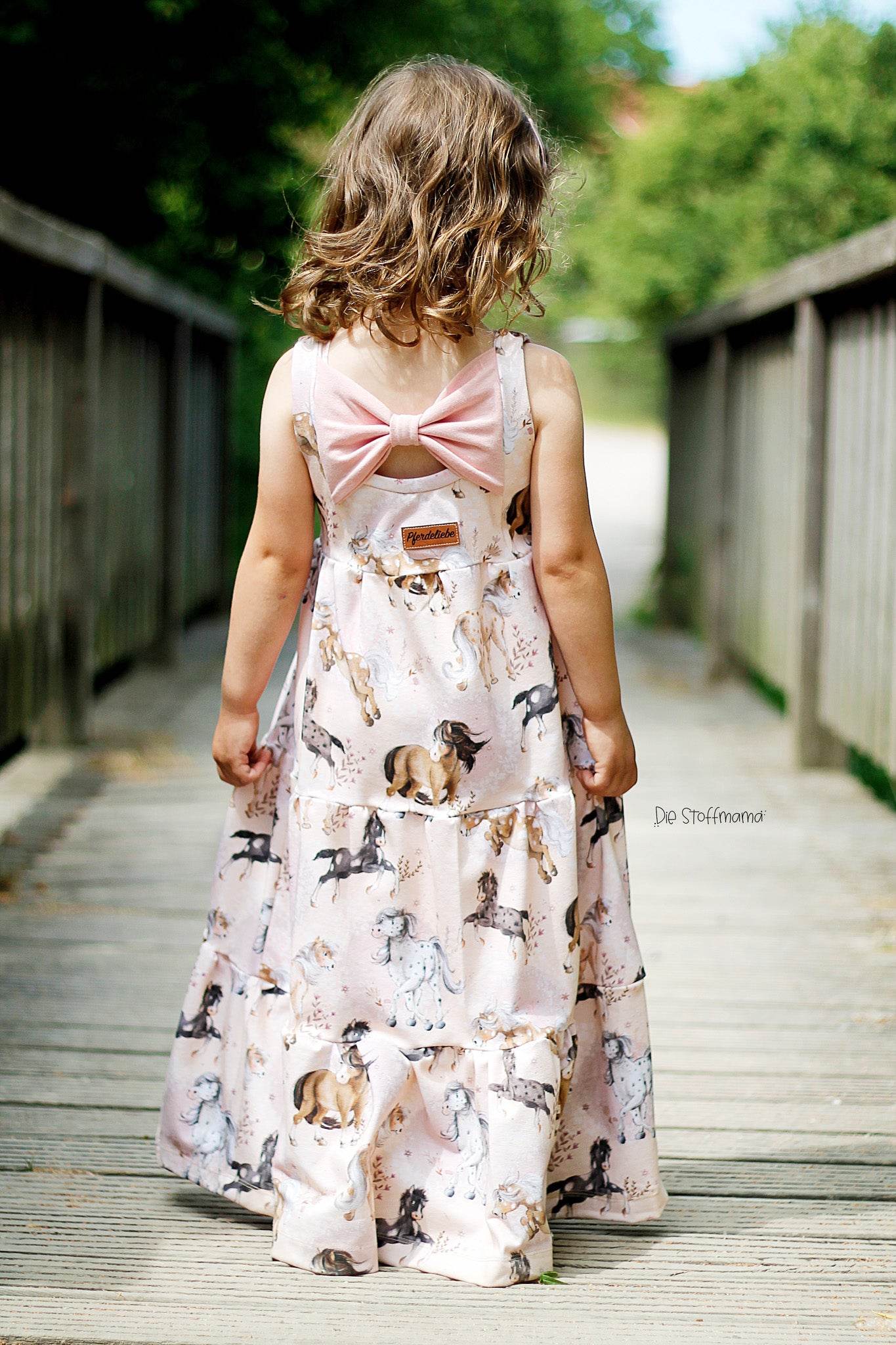 Schnittmuster Maxikleid Zoraya Mini Gr. 80-128 - Sewando