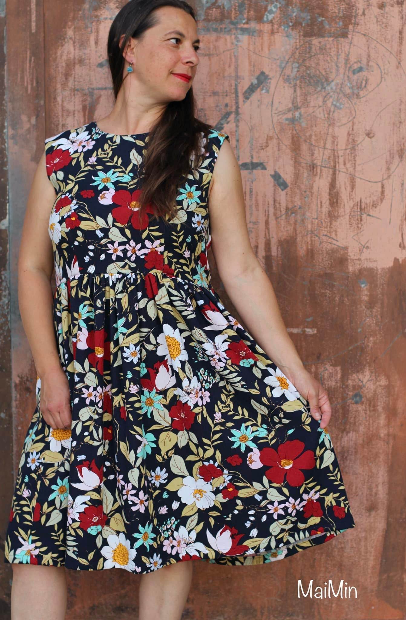 Schnittmuster Kleid Lilje Mor Gr. 32-50 - Sewando