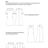 Mika – Sommerkleid, Schnittmuster in Gr. 34 - 52