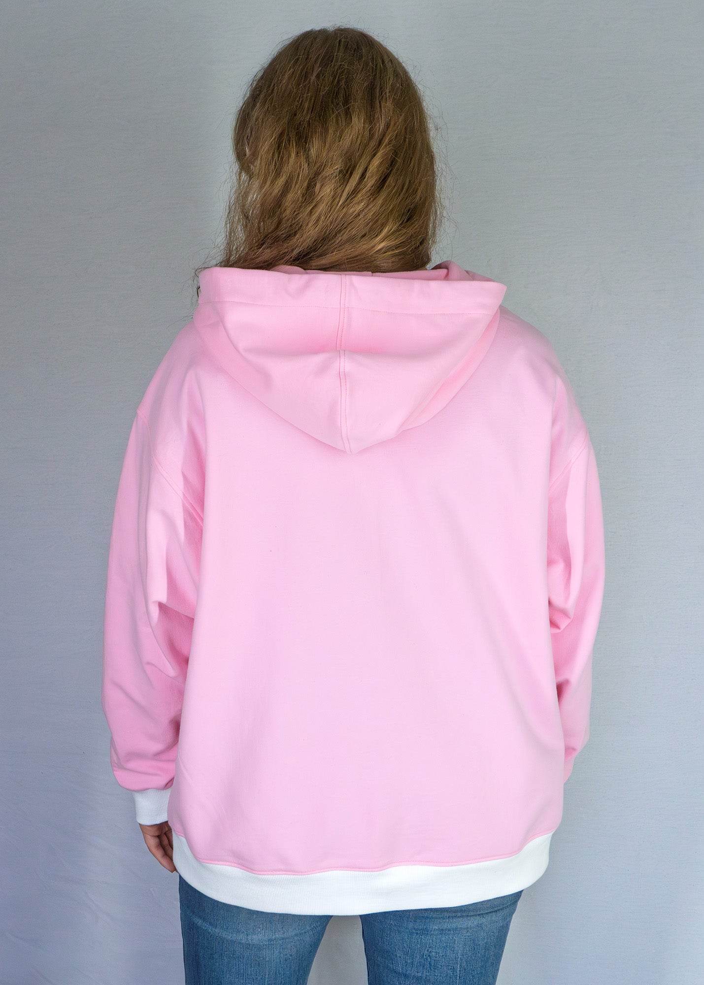 Schnittmuster Mika – Oversize Hoodie & Sweater mit Kapuze oder Bündchen Gr. 34-50/ Bu 80-116 - Sewando