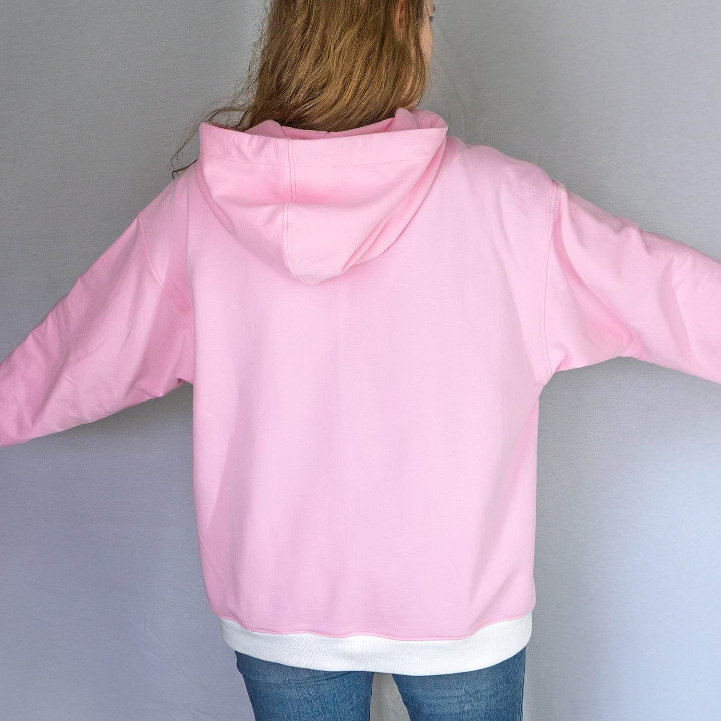 Schnittmuster Mika – Oversize Hoodie & Sweater mit Kapuze oder Bündchen Gr. 34-50/ Bu 80-116 - Sewando