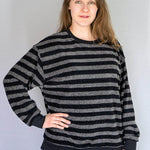 Schnittmuster Mika – Oversize Hoodie & Sweater mit Kapuze oder Bündchen Gr. 34-50/ Bu 80-116 - Sewando