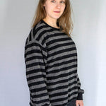 Schnittmuster Mika – Oversize Hoodie & Sweater mit Kapuze oder Bündchen Gr. 34-50/ Bu 80-116 - Sewando