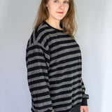 Schnittmuster Mika – Oversize Hoodie & Sweater mit Kapuze oder Bündchen Gr. 34-50/ Bu 80-116 - Sewando